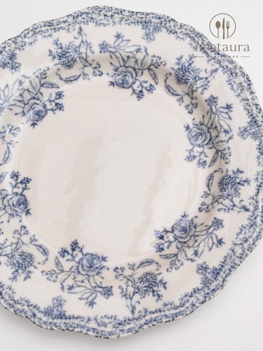 Blossom Edge Porcelain Dinner Plate