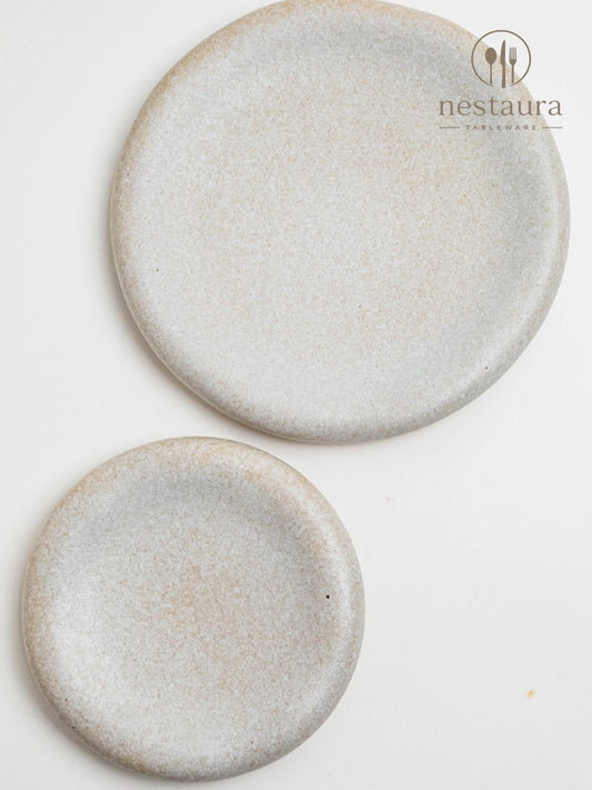 Luna Clay Round Serving Bowl